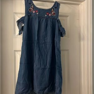 Girls Epic Threads cold shoulder dress size M